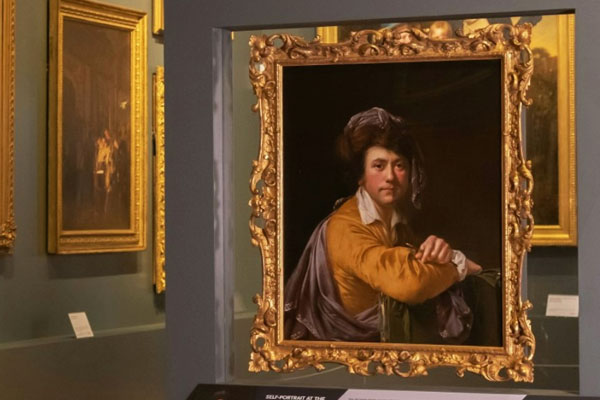 Self-portrait of Joseph Wright of Derby
